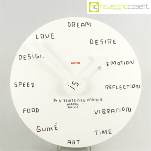 Alessi Blank wall clock Martí Guixé