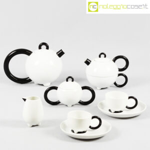 Arzberg set Fantasia bianco e nero