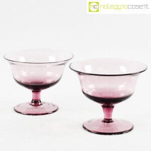 Bitossi Home coppe in vetro viola