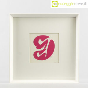 Bruno Munari Negativo Positivo rosa