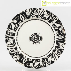 Campari piatto in ceramica con decori