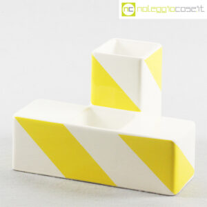 Cedit vaso bianco giallo Gruppo DAM