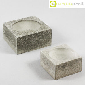 Centrotavola cemento grande e piccolo