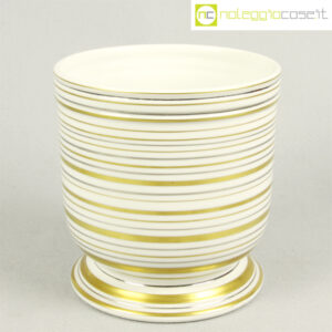Ceramica bianco oro argento