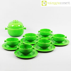 Ceramiche Pozzi set verde serie Forma TR13