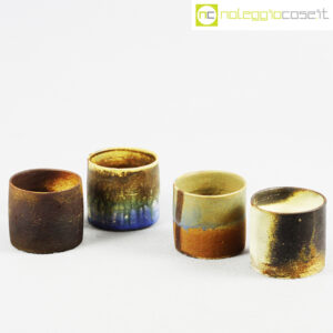 Ceramiche Pozzi vasi a bicchiere serie Rustica