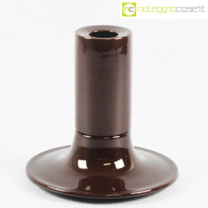 Ceramiche Pozzi vaso con base Marrone