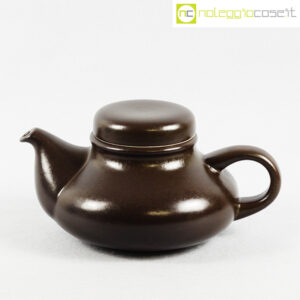 Ceramiche Pozzi teiera ceramica marrone