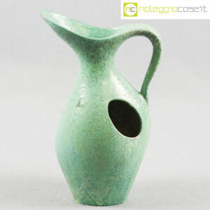 Ceramiche Pozzi vaso verde con foro