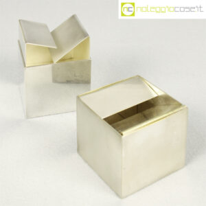 Danese Milano Cubo metallo Bruno Munari