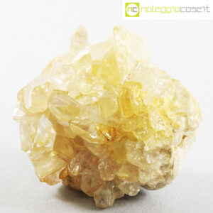 Drusa di cristalli di quarzo ialino