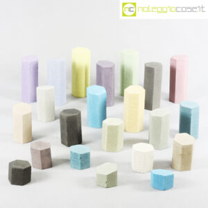 Esagoni colorati in cemento