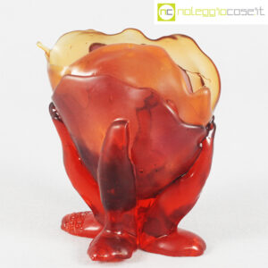 Fish Design vaso Clear rosso Gaetano Pesce
