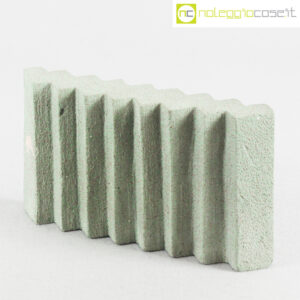 Forma a zig-zag cemento azzurro-verde