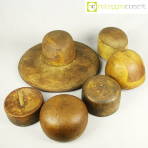 Forme per cappelli in legno Set 3