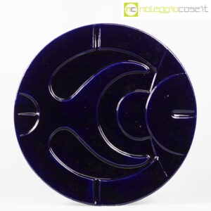 Franz Sartori grande piatto blu a rilievo