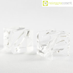 Fusina ferma carte cubi in plexi set 02