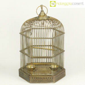Gabbia voliera esagonale vintage