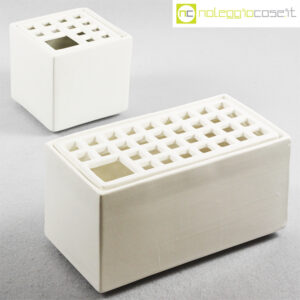 Gabbianelli vaso Ikebana A+B bianco