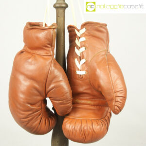 Guantoni da boxe in pelle anni '50