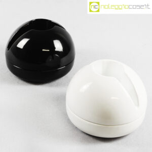 Il Picchio posacenere Colombo nero e bianco