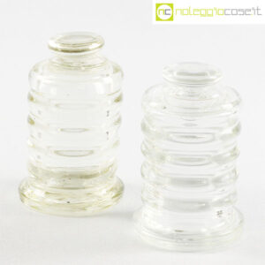 Isolatori in vetro trasparente a balze