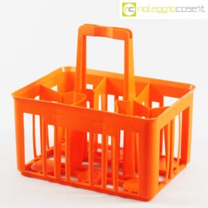 Kartell cestello portabottiglie arancio