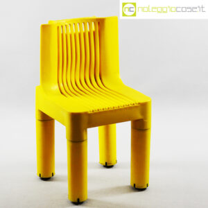 Kartell K1340 gialla M. Zanuso, R. Sapper