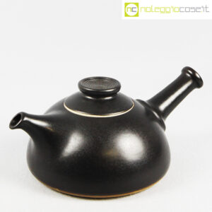 Laboratorio Pesaro teiera nera con manico