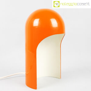 Lampada space age arancione