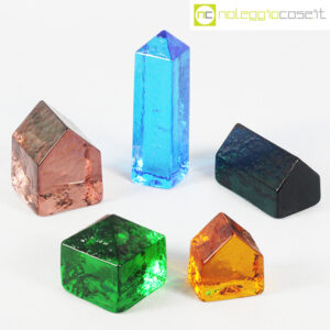 Nason fermacarte vetro colorato set 01