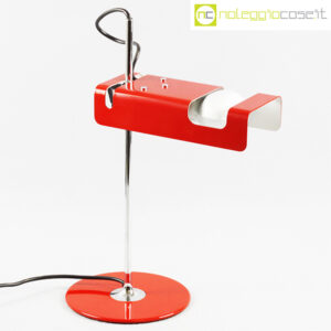 O-Luce Spider rossa Joe Colombo