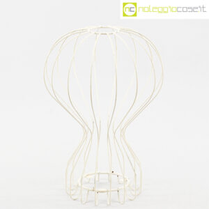 Oggetto wireframe bianco (lampada Gatto)