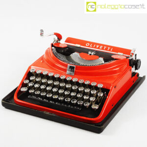 Olivetti macchina da scrivere ICO rossa