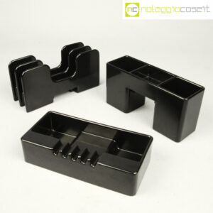 Olivetti set Synthesis nero Ettore Sottsass