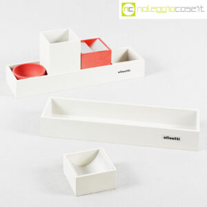Olivetti set da scrivania bianco