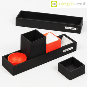 Olivetti set da scrivania nero