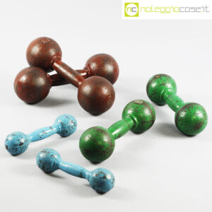 Pesi per ginnastica antichi 1-3-5 kg