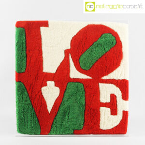 Robert Indiana arazzo serie LOVE in teca