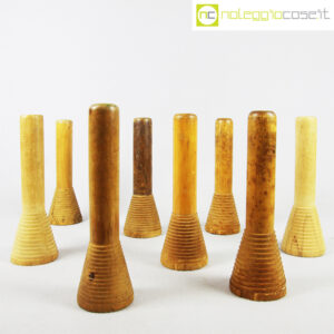 Rocchetti industriali antichi in legno