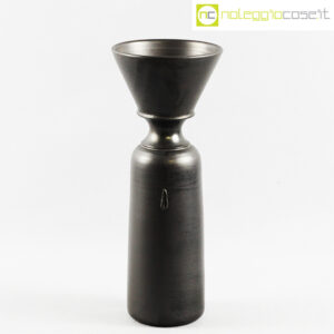 Sartori Ceramiche vaso alto nero