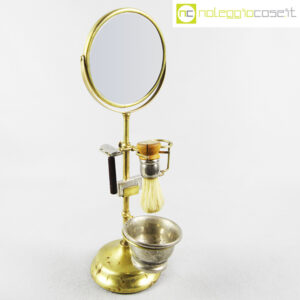Set da barba con specchio