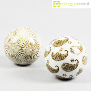 Sfere in ceramica decorate set 02