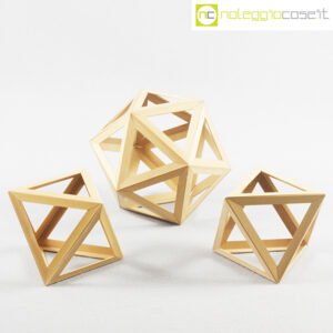 Solidi platonici regolari in legno