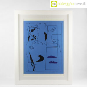 Tano Festa serigrafia Da Michelangelo