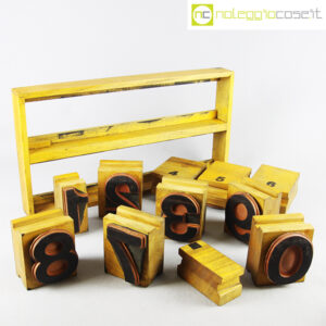 Timbri numerati con contenitore