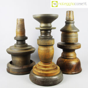 Totem antichi (stampi) in legno SET 04