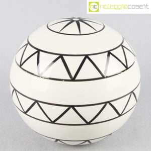 Traversi Ceramiche contenitore con decori