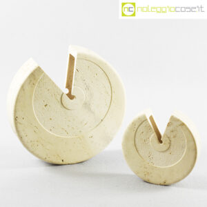 Up&Up vasi in travertino Eccentrico