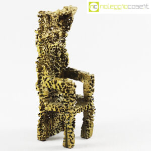 Urano Palma Trono multiplo in bronzo